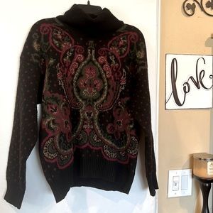 EUC Jeanne Pierre Lambswool and acrylic sweater